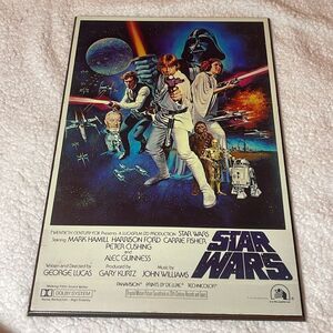 Star Wars Movie Poster - Multicolor